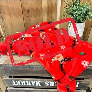 Fitwarm Doggie Christmas Jumpsuit PJs Sz. SM